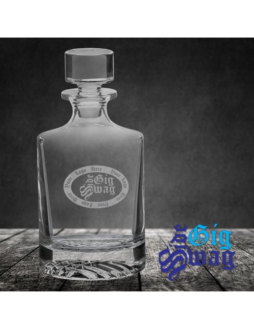 850ml Round Glass Decanter