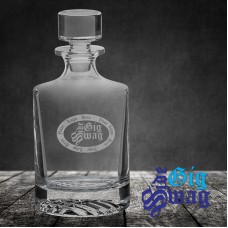 850ml Round Glass Decanter