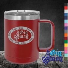 15 oz Coffee Mug, Handle