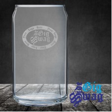 16 oz Can Glass