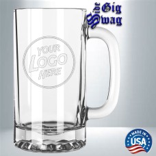 Beer Mug Tankard, 16 oz - Laser Engraved