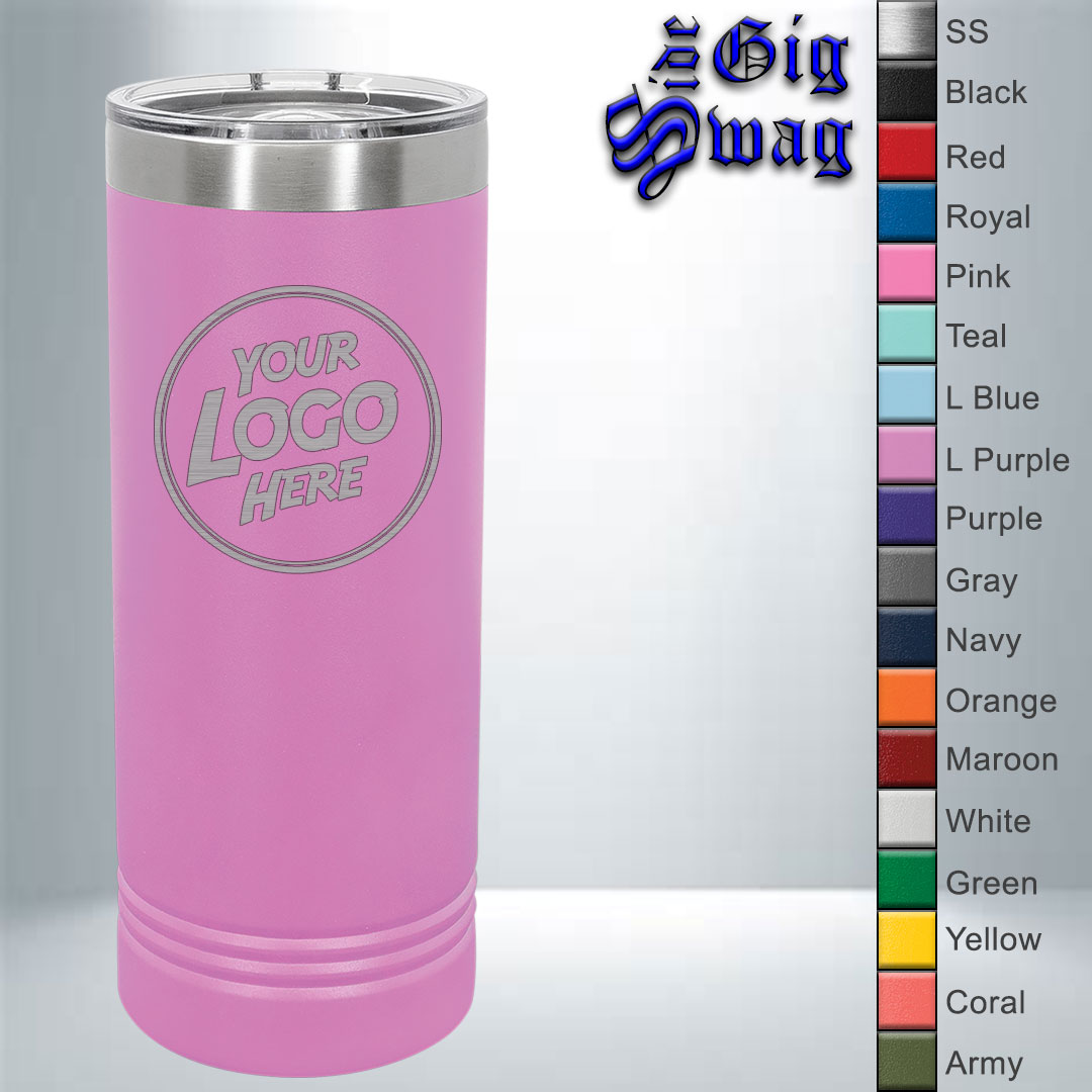 Ringneck Skinny Tumbler - 22 oz - Laser Engraved