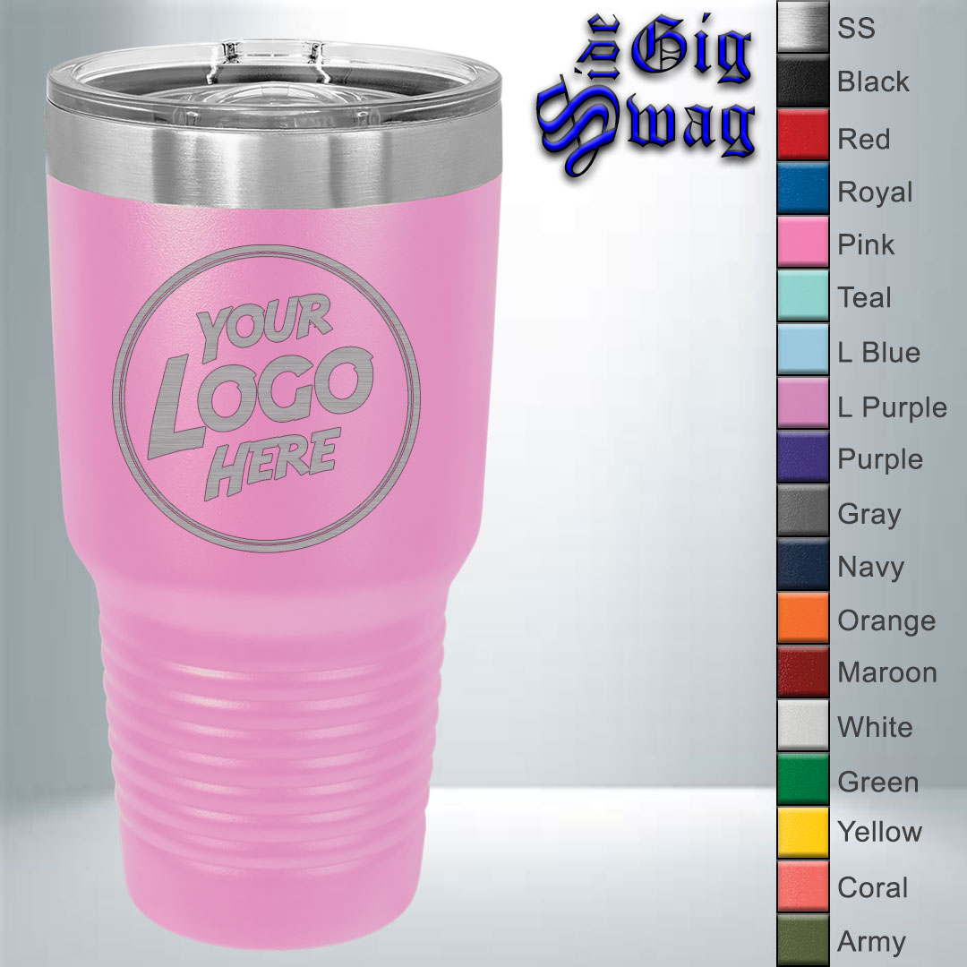 Ring-Neck Tumbler, 30 oz - Laser Engraved