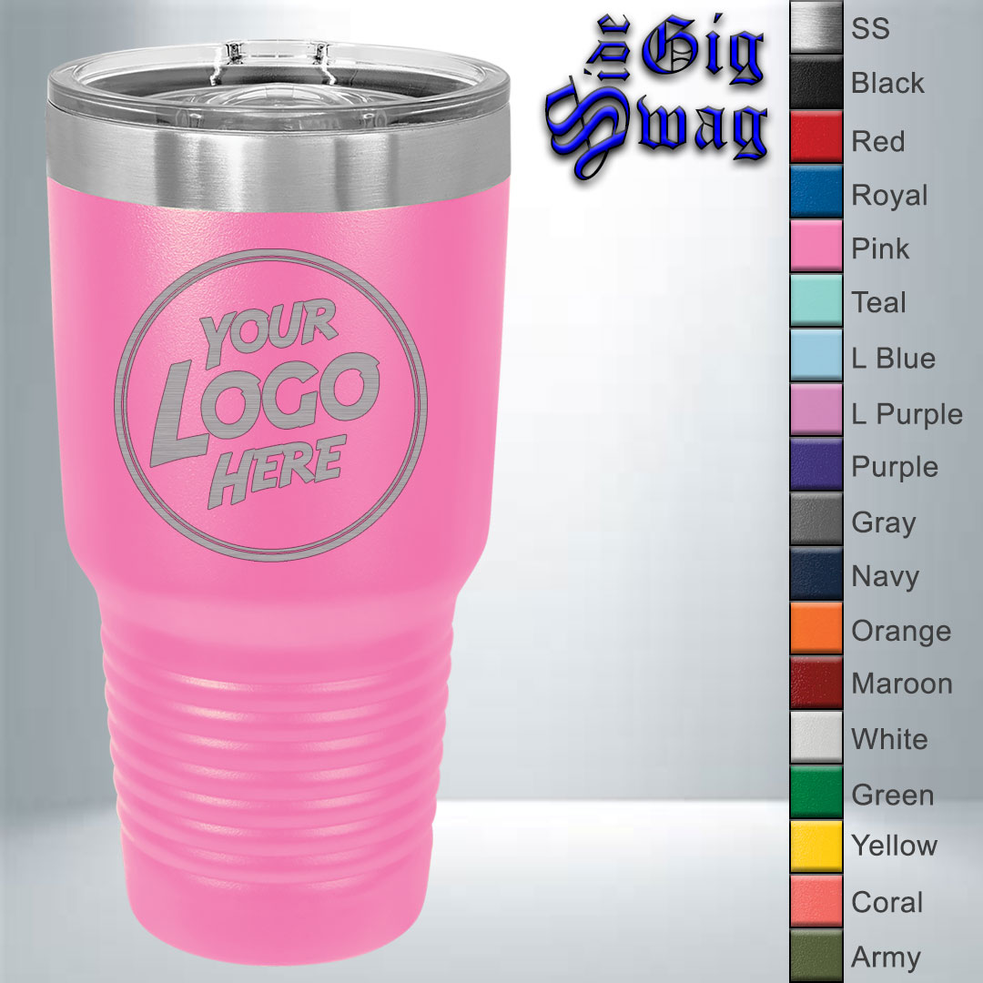 Ring-Neck Tumbler, 30 oz - Laser Engraved